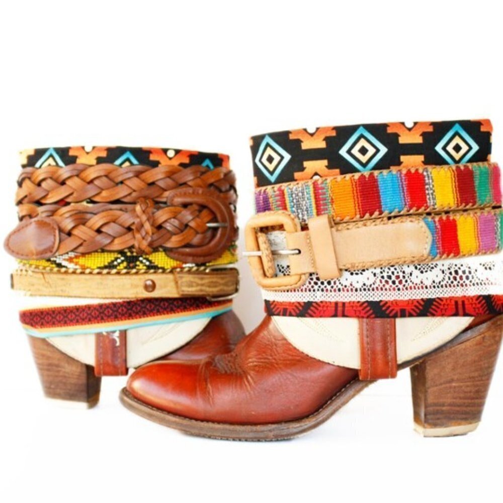 Wild & Free Custom Handmade Upcycled Wild Ones Boots